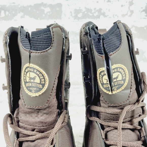 NEW Irish Setter Work Brown High Top Waterproof Nano-Toe 5\